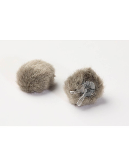 Bonnette à poils universelle AIR1, Gris, Large, 2 pcs